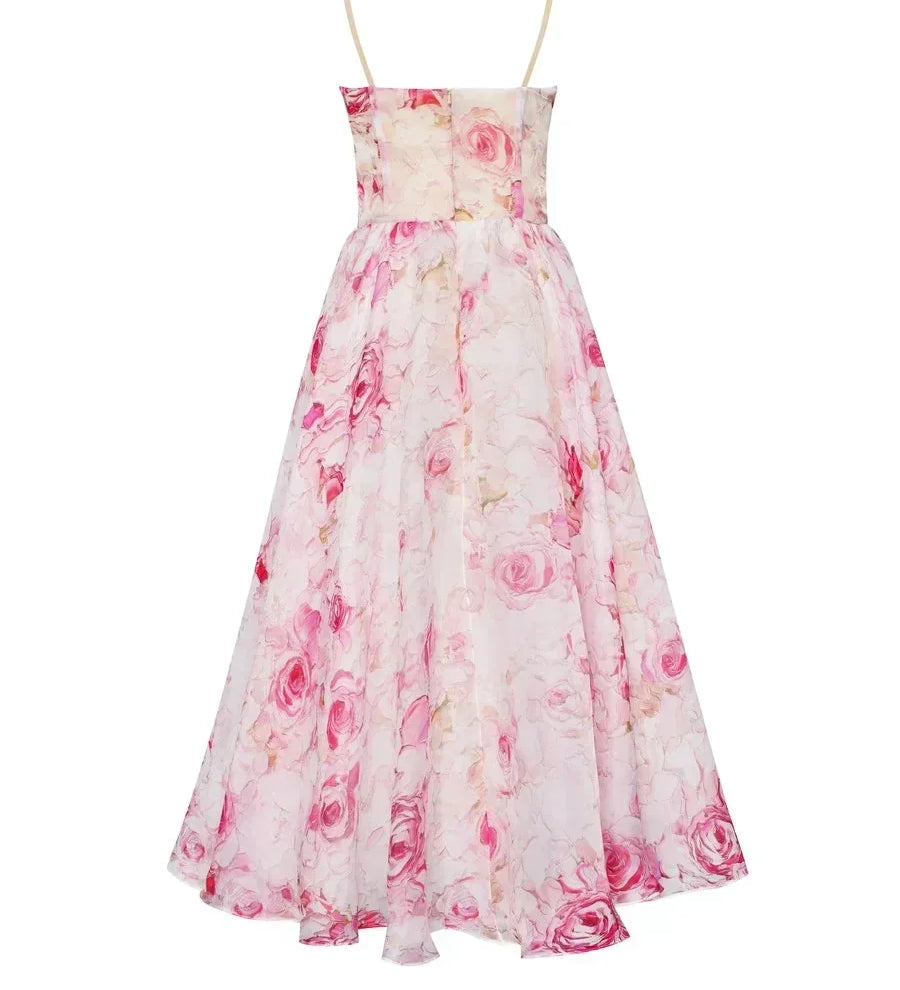 Mădălina – Rochie Midi Florală