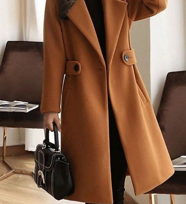 Delia – Palton Elegant de Iarnă