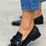 Celina - Mocasini eleganți cu fundă