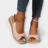 Delia – Espadrile cu pană