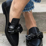 Celina - Mocasini eleganți cu fundă