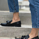 Celina - Mocasini eleganți cu fundă