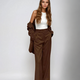Daniela – Sacou Vintage Si Pantaloni Coordonati