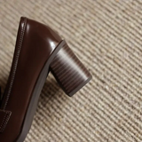 Carolina – Mocasini cu toc