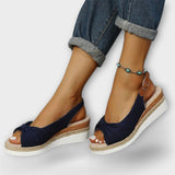 Delia – Espadrile cu pană