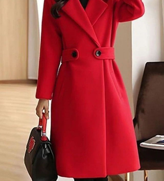 Delia – Palton Elegant de Iarnă