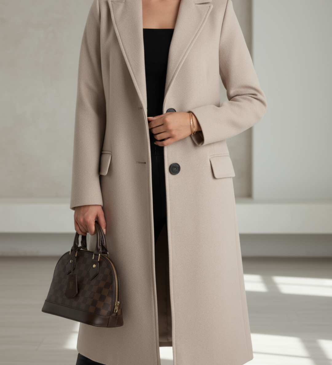 Iuliana – Palton Lung Elegant
