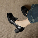 Carolina – Mocasini cu toc