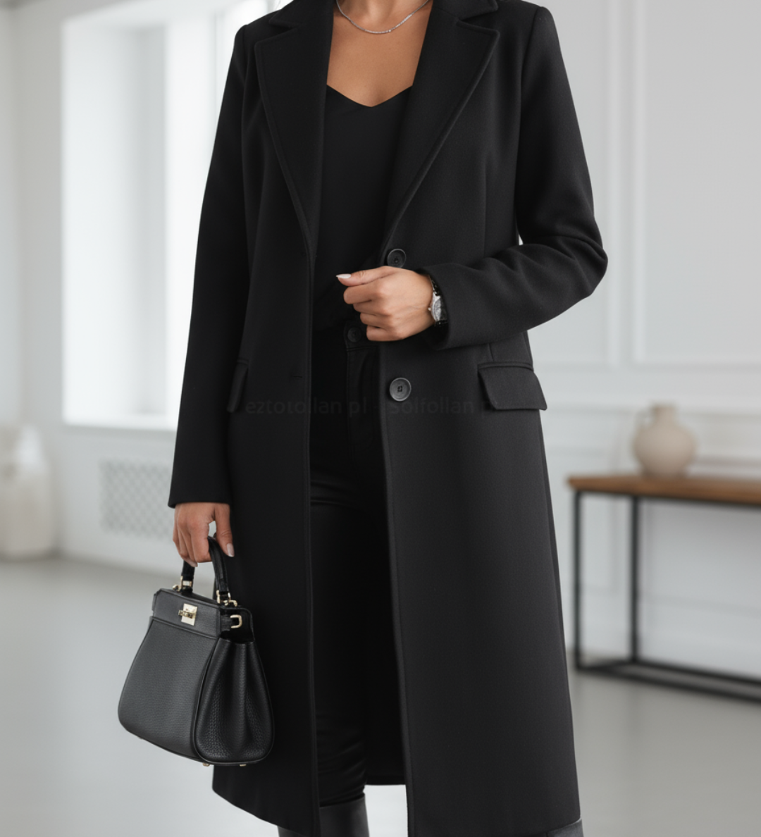 Iuliana – Palton Lung Elegant