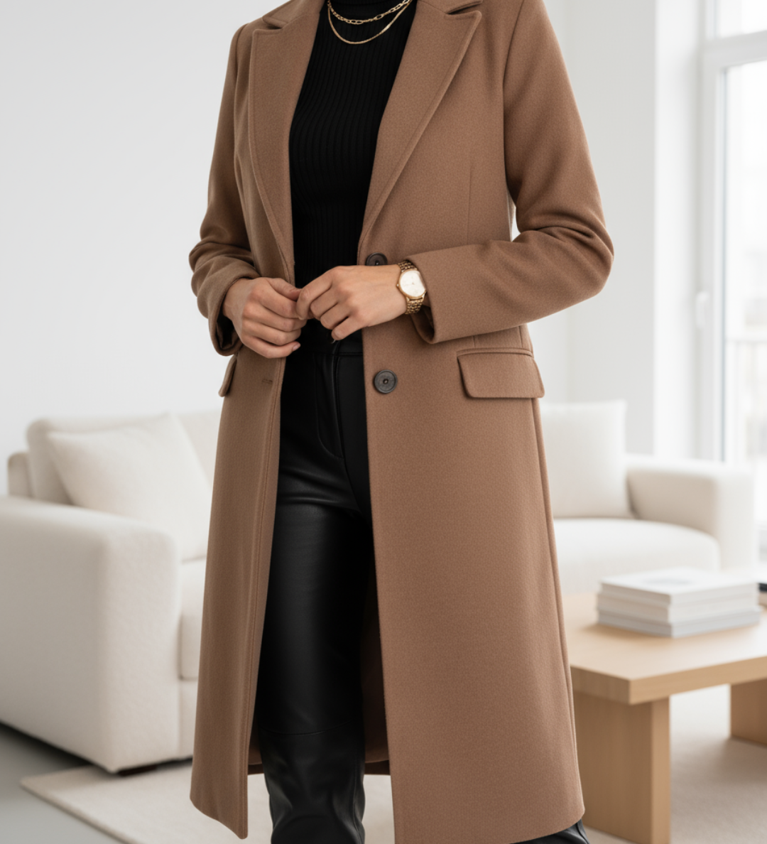 Iuliana – Palton Lung Elegant