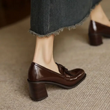 Carolina – Mocasini cu toc