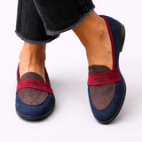 Silvia - Mocasin elegant bicolor