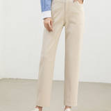 Pantaloni Casual Cu Talie Înaltă