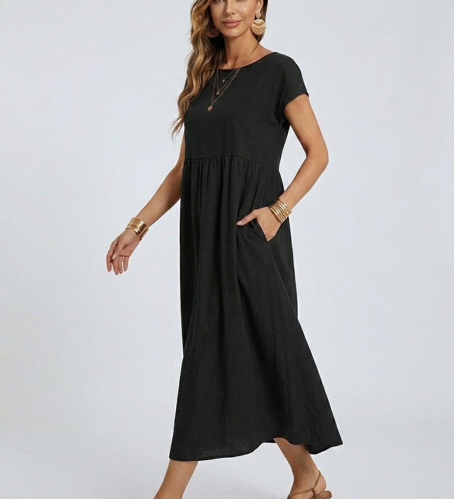 Ileana – Rochie Midi Atemporală