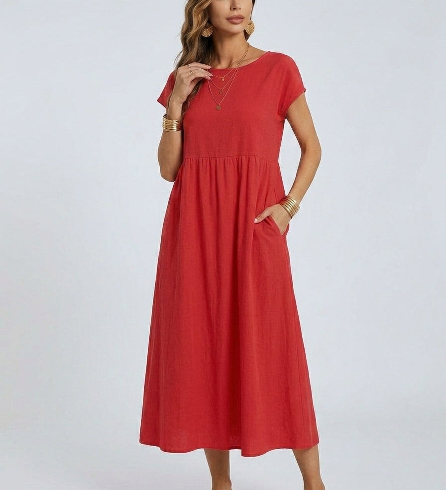 Ileana – Rochie Midi Atemporală