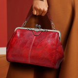 Mila — Geantă Vintage cu Închizător Elegant