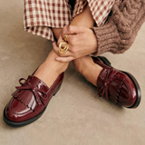 Cordelia - Mocasin elegant cu fundă