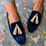Celestina - Mocasini eleganți cu franjuri