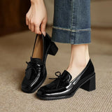 Carolina – Mocasini cu toc