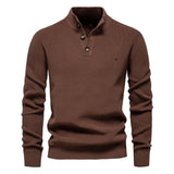 Juan | Pulover elegant pentru bărbați cu design cu butoane