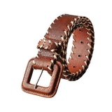 Cosmina – Curea maro cu cusături decorative