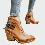 Marika – Botine de damă, cu fermoar