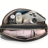 Cora — Mini Geantă Crossbody cu Textură Exotică