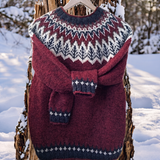 Chiara – Pulover călduros cu design clasic la umeri