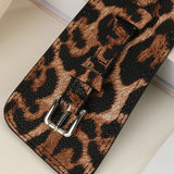 Florica – Curea cu imprimeu leopard asimetric