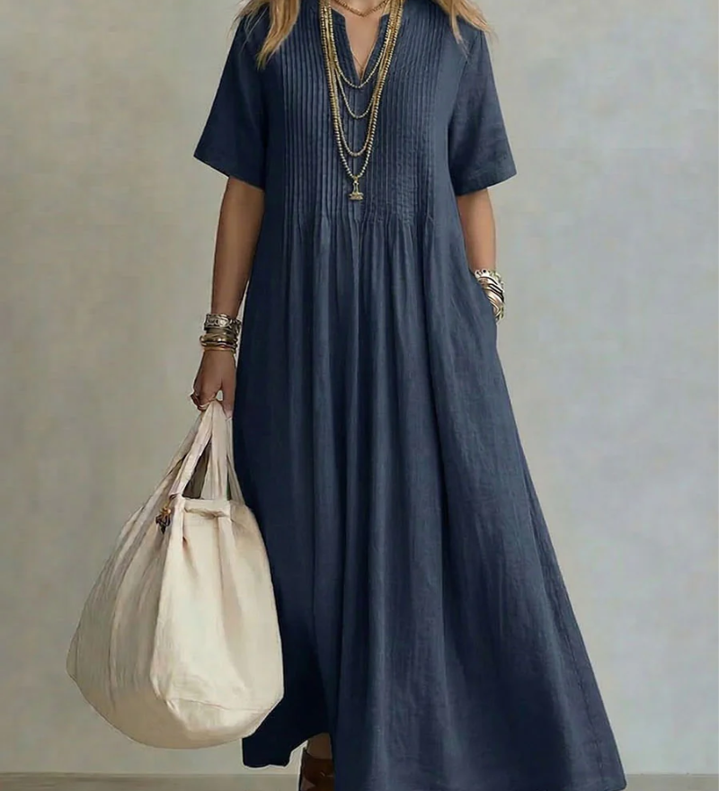 Elena – Rochie Plisată