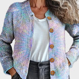 Ivana - Cardigan cu model pastelat