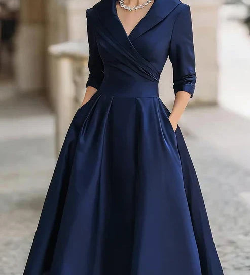 Maria – Rochie Midi Elegantă