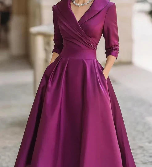 Maria – Rochie Midi Elegantă