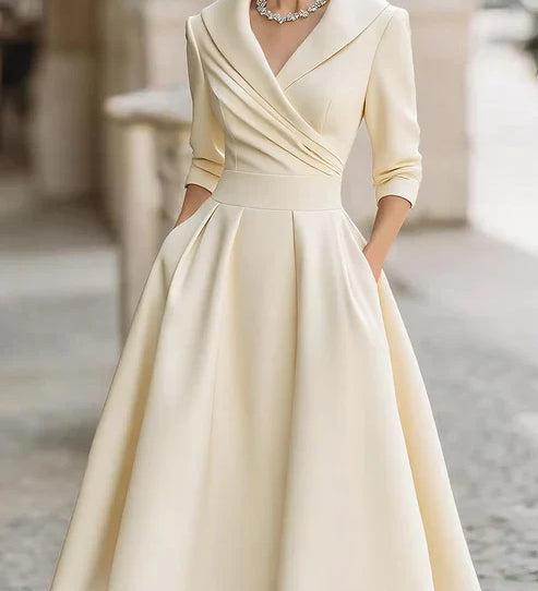 Maria – Rochie Midi Elegantă