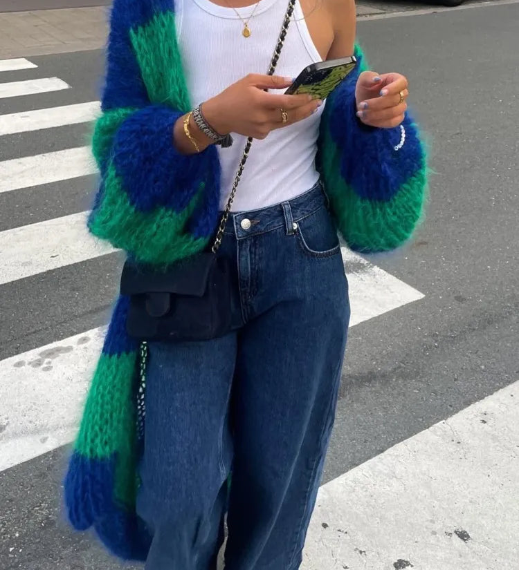 Elisa | Cardigan lung oversized