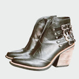 Marika – Botine de damă, cu fermoar